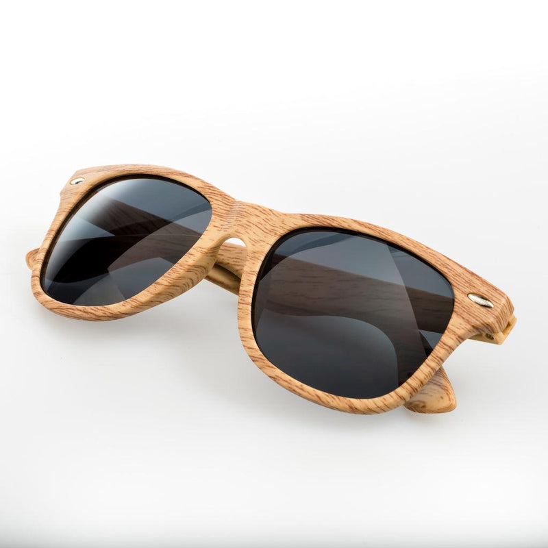 Wooden cheap look sunglasses